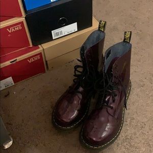 Dr Marten Burgundy/Purple Pascal uk8/us10